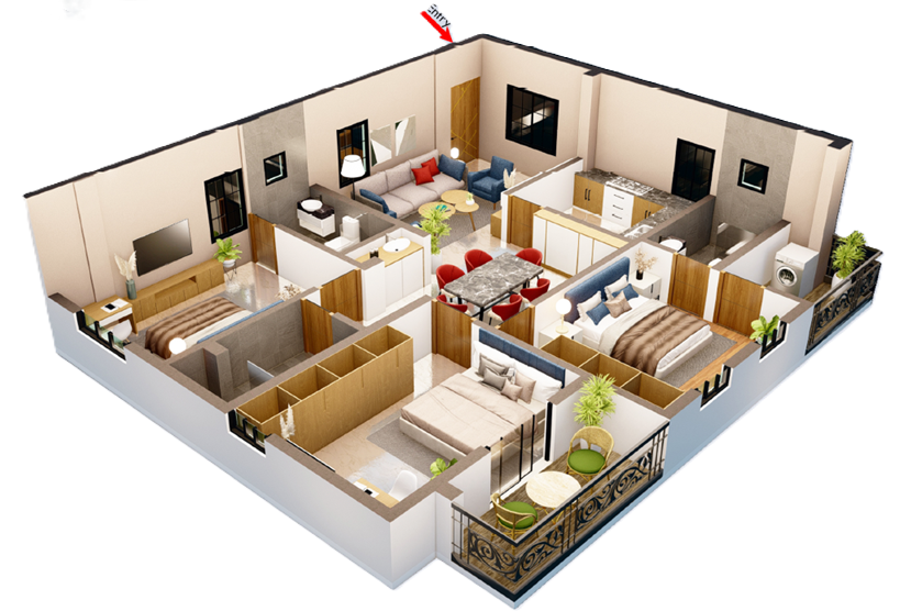 3 BHK