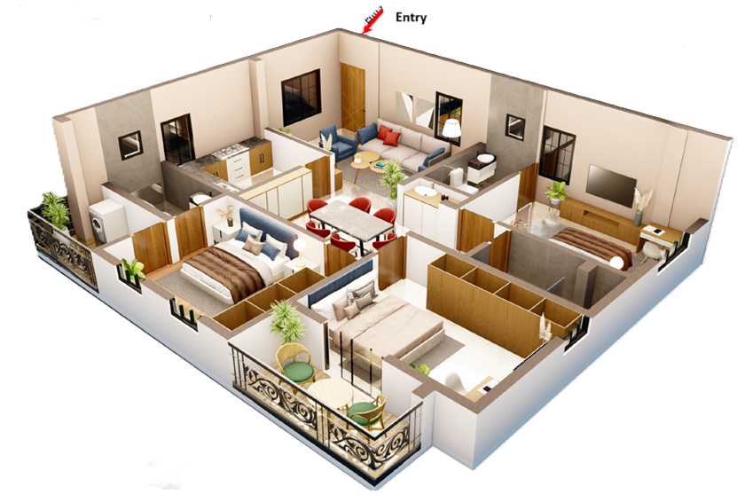 Studio Flat